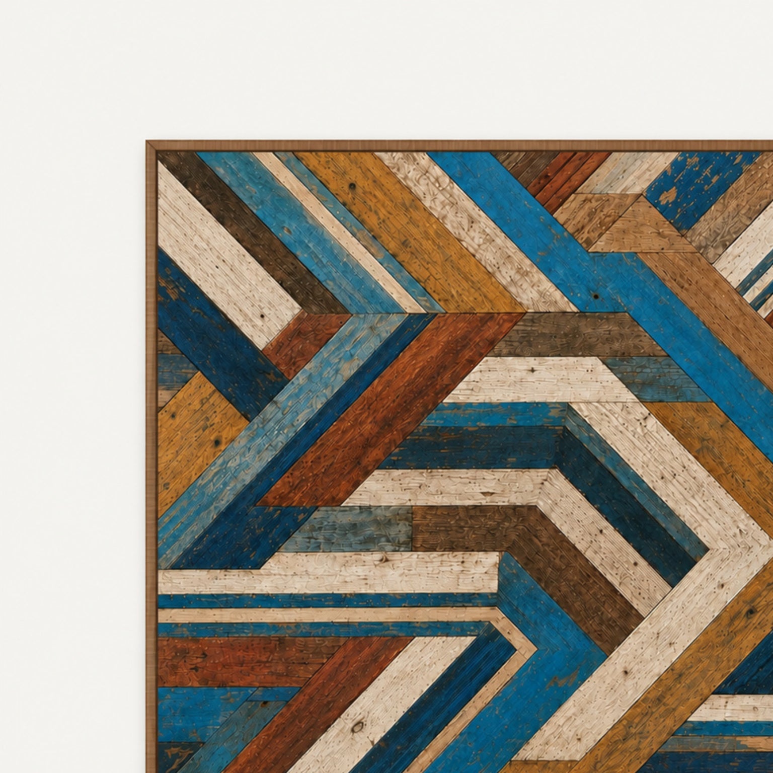古材ウッドアート|TIDAL MAZE|RECLAIMED WOOD WALL PANEL