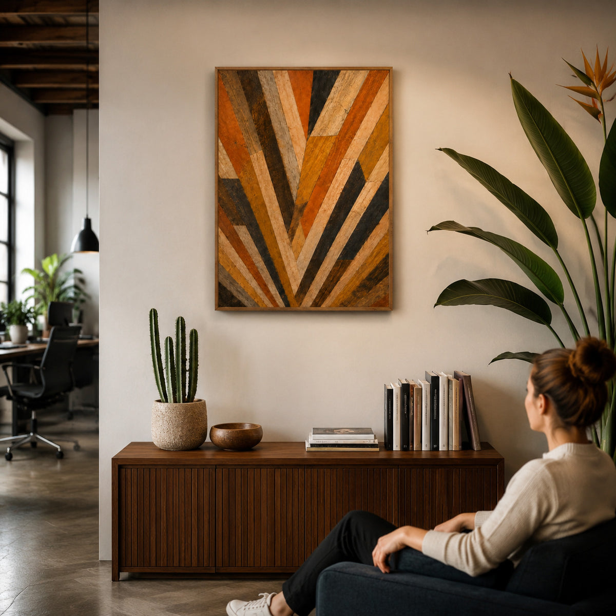 古材ウッドアート|BROKEN SUNRAY|RECLAIMED WOOD WALL PANEL