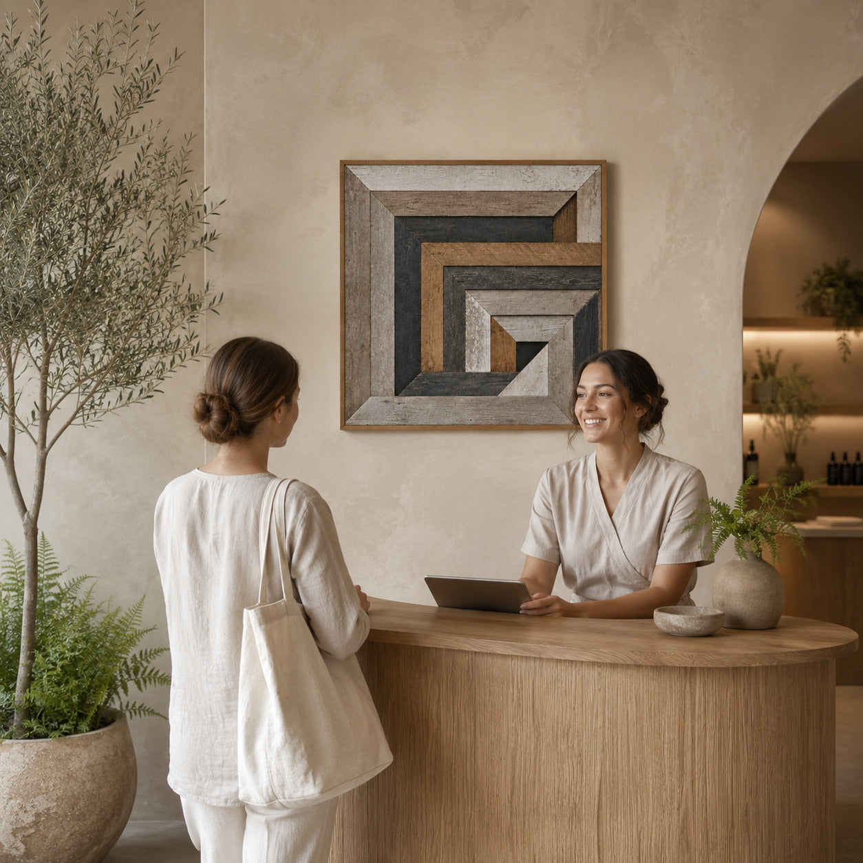 古材ウッドアート|CANYON LAYERS|RECLAIMED WOOD WALL PANEL