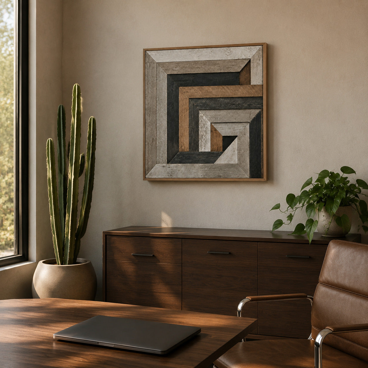 古材ウッドアート|CANYON LAYERS|RECLAIMED WOOD WALL PANEL
