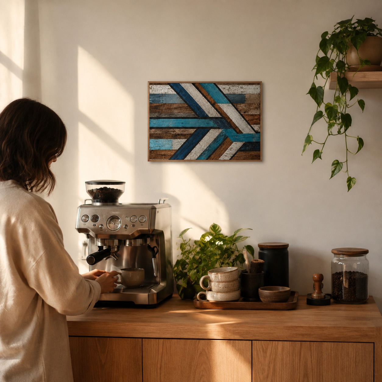 古材ウッドアート|OCEAN CURRENT|RECLAIMED WOOD WALL PANEL