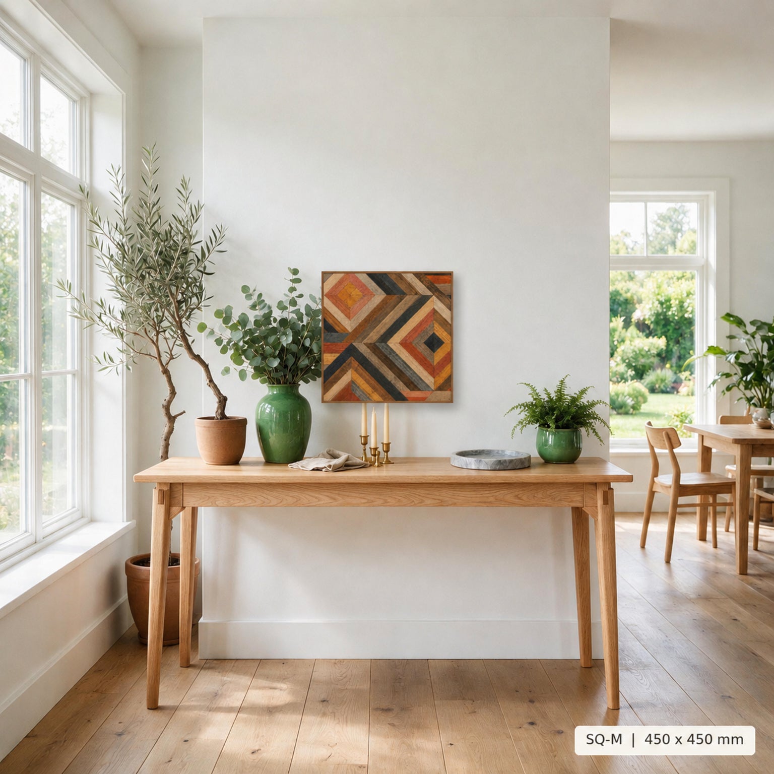 古材ウッドアート|SHIFTED DIAMOND|RECLAIMED WOOD WALL PANEL