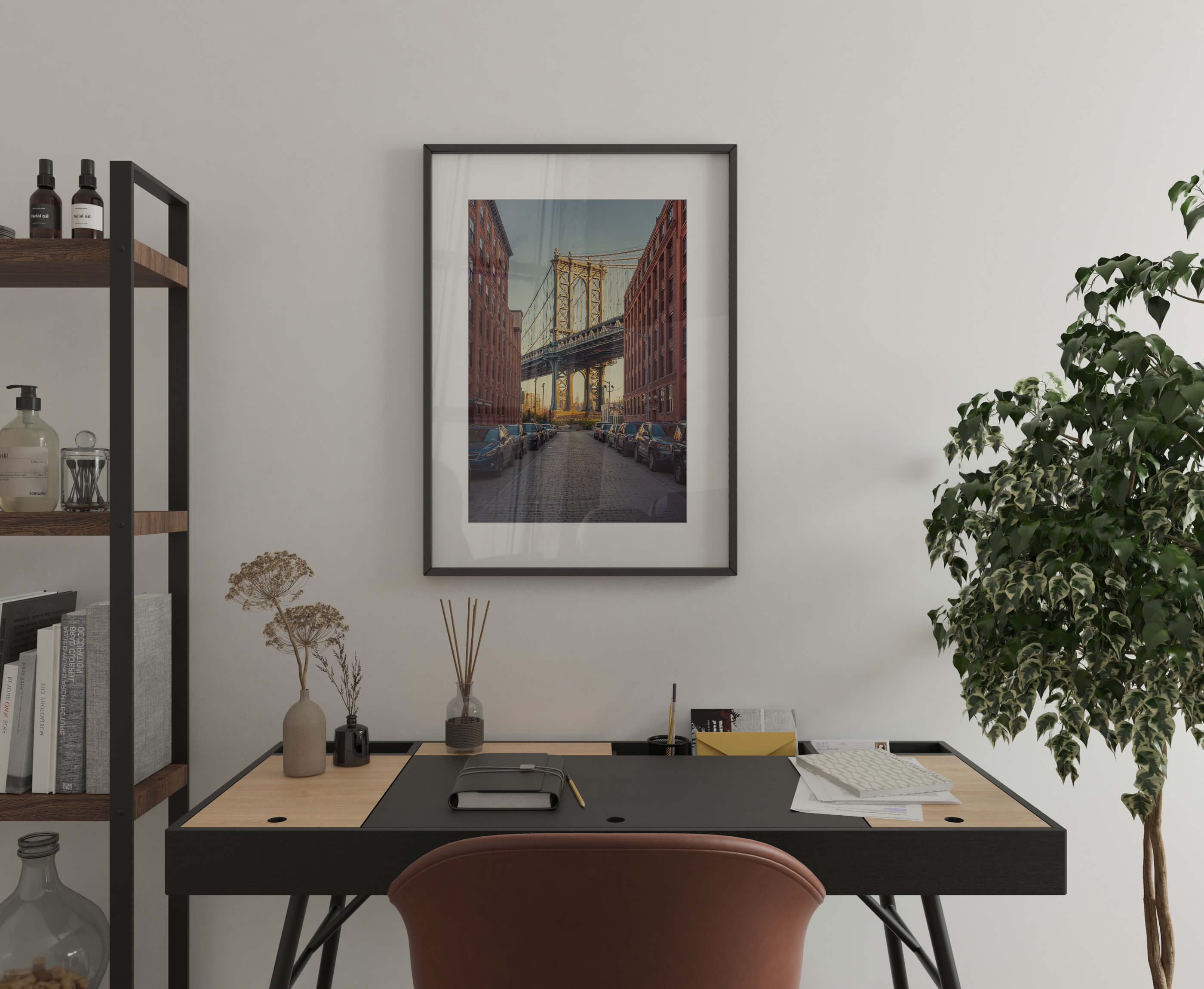 manhattan bridge from washington street, Brooklyn