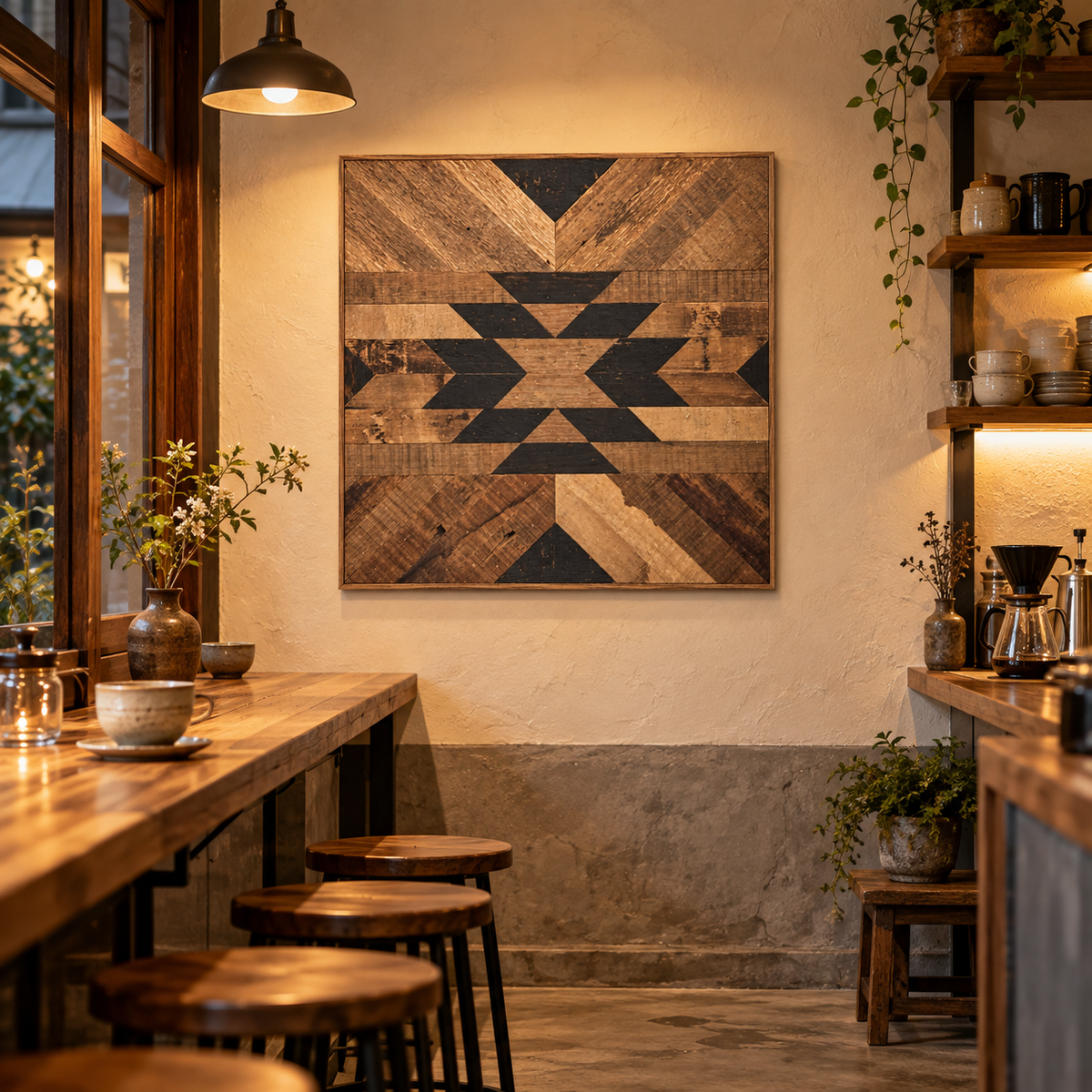 古材ウッドアート｜DESERT ECHO｜RECLAIMED WOOD WALL PANEL