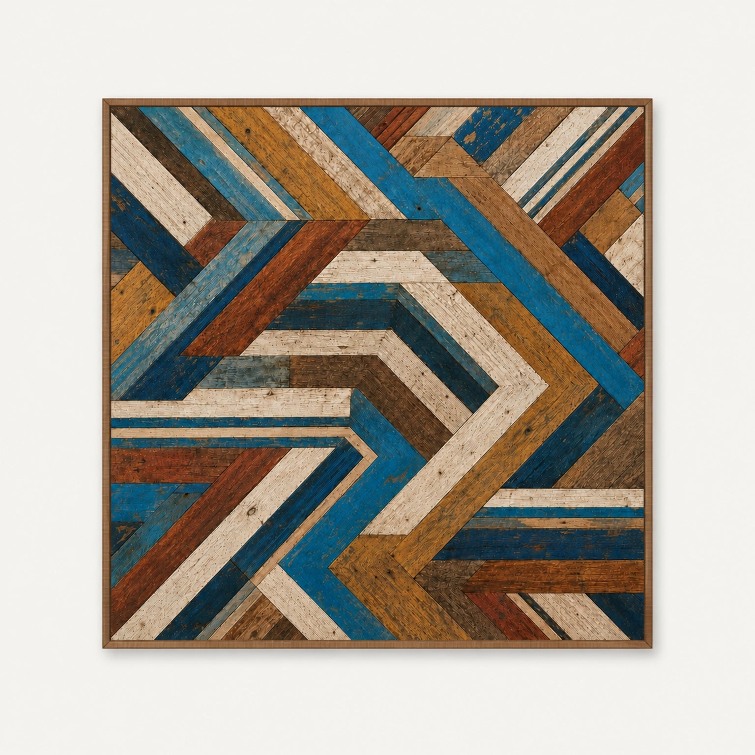 古材ウッドアート｜TIDAL MAZE｜RECLAIMED WOOD WALL PANEL