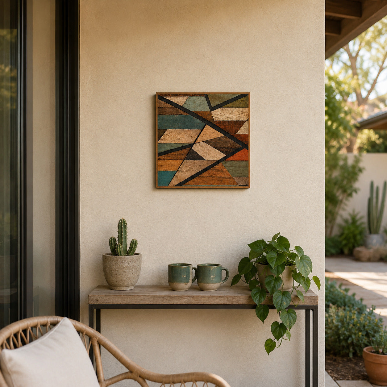 古材ウッドアート｜CALIFORNIA FRACTURE｜RECLAIMED WOOD WALL PANEL