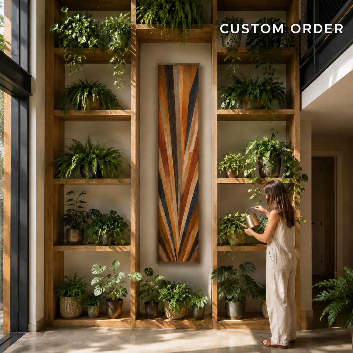 古材ウッドアート｜BROKEN SUNRAY｜RECLAIMED WOOD WALL PANEL