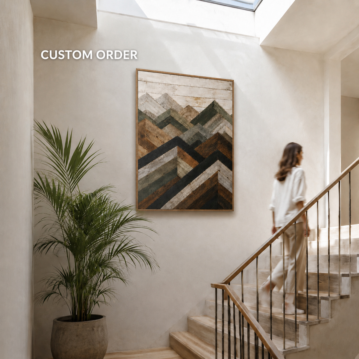 古材ウッドアート｜WEST COAST RIDGE｜RECLAIMED WOOD WALL PANEL